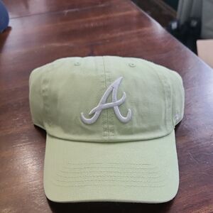 Atlanta Braves Baseball Cap with White Logo